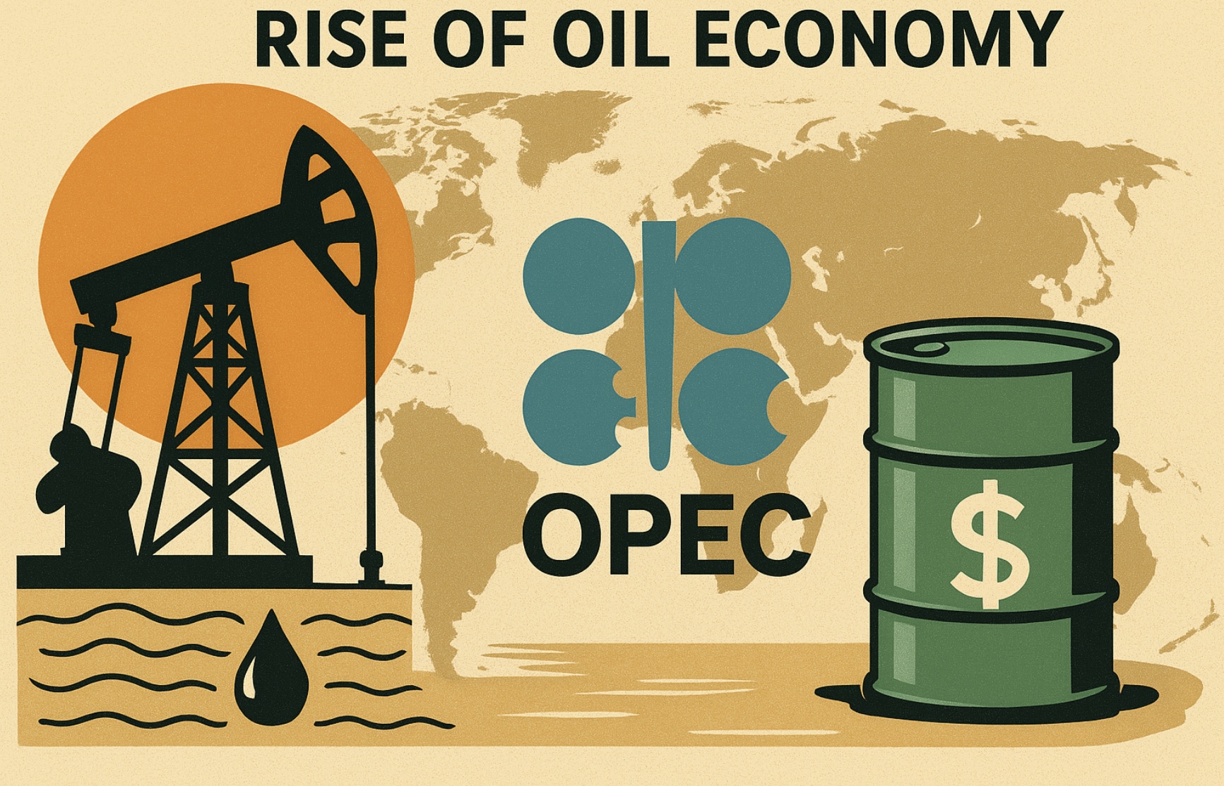 Rise Of Oil Economy And OPEC Impact